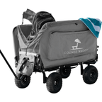 Carrinho dobrável 3-em-1 Para até 3 pessoas, aço 350 kg, rodas off-road | RollSit™