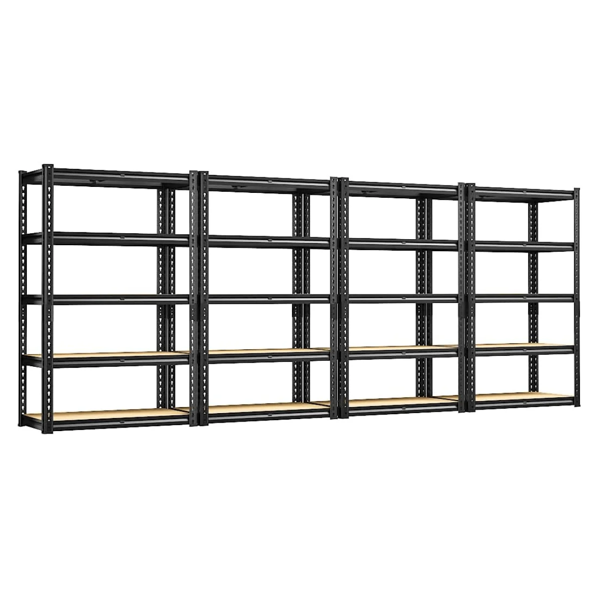Estante Metálica Ajustável de 5 Níveis com Capacidade de 915 kg para Garagem, Cozinha e Depósito – FlexiRack™